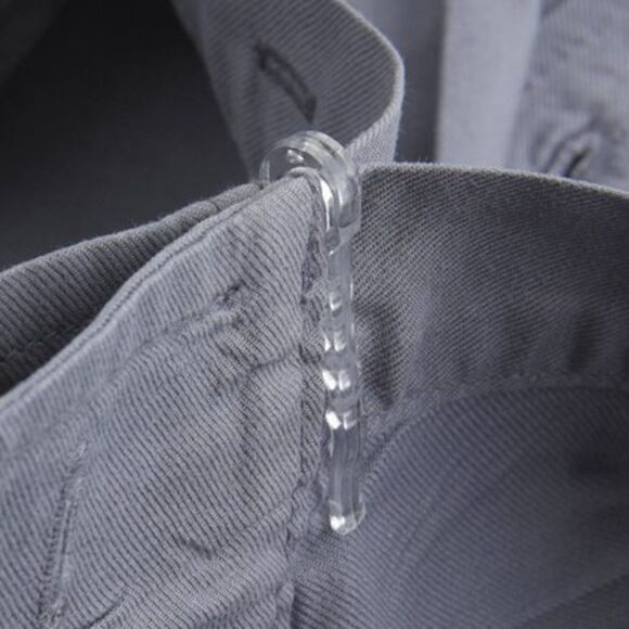 Plastic Clips – 1,000/Box Clear, Folded Shirts, Collars, & Sleeve Holders, NIB - Picture 13 of 16